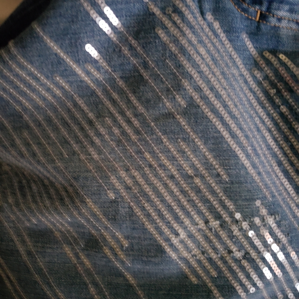 Escada Distressed & Embelished Jeans - Picture 13 of 16